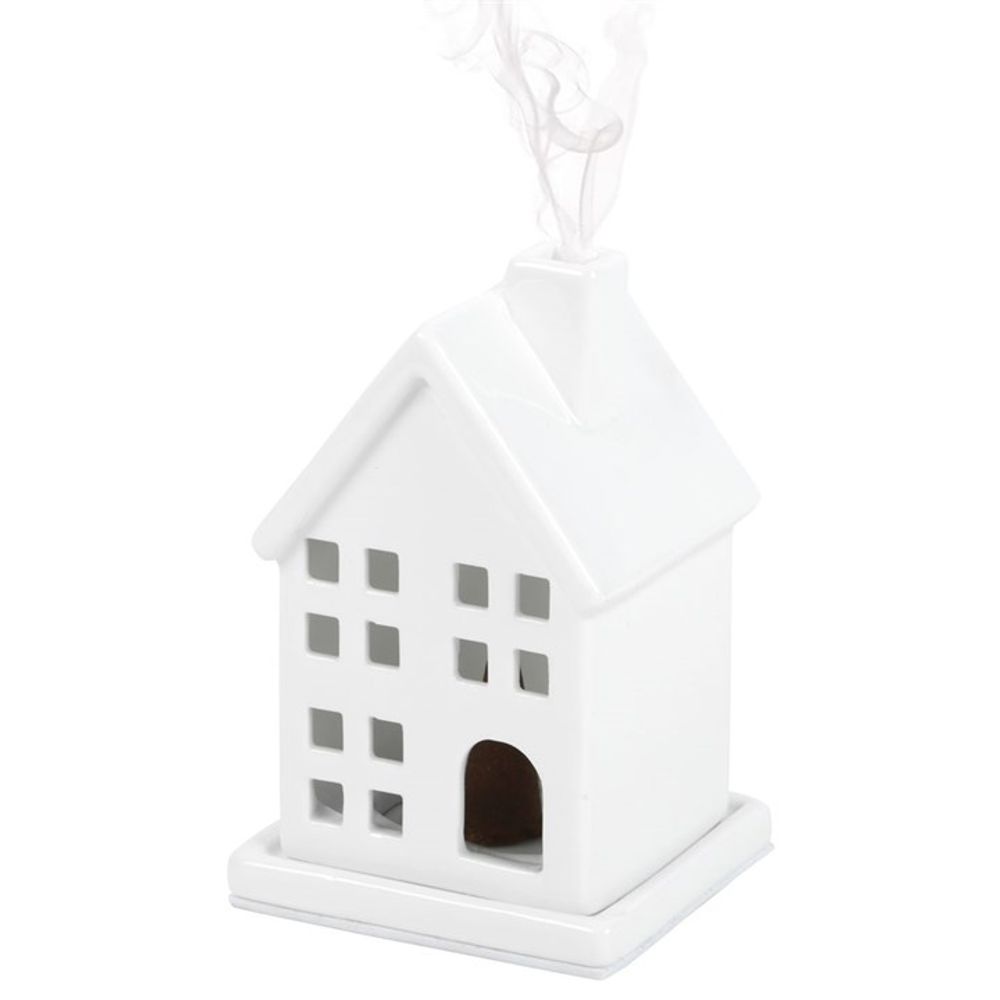 White House Incense Cone Holder N/A