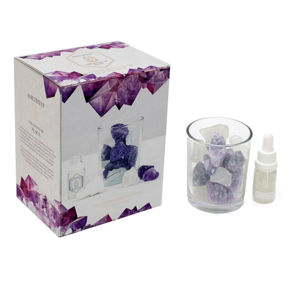 280g Amethyst Crystal Oil Diffuser N/A