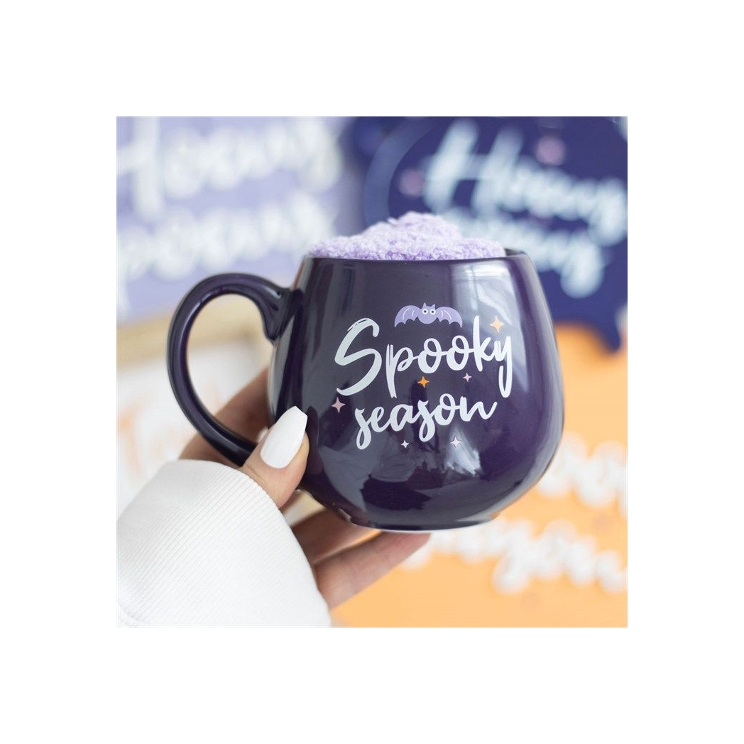 Spooky Season Mug and Socks Set N/A