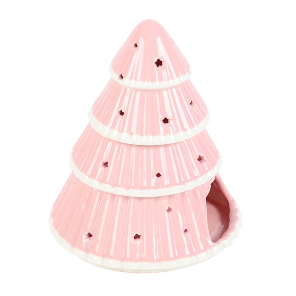 Pink Christmas Tree Oil Burner N/A