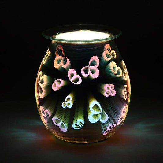 3D Flower Petal Light Up Electric Oil Burner N/A