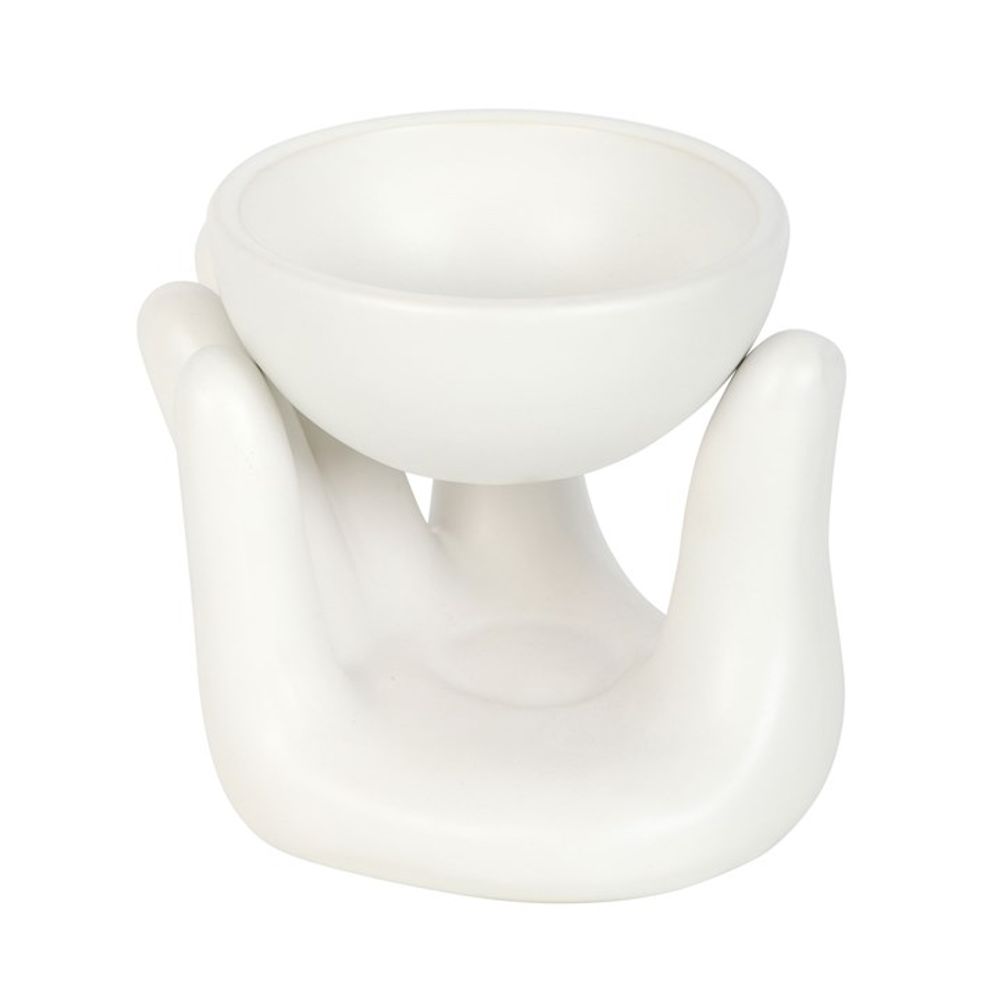 White Hand Ceramic Oil Burner N/A