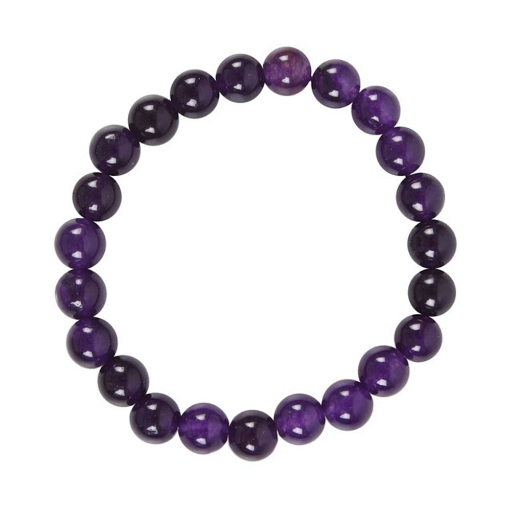 Third Eye Chakra Amethyst Gemstone Bracelet N/A