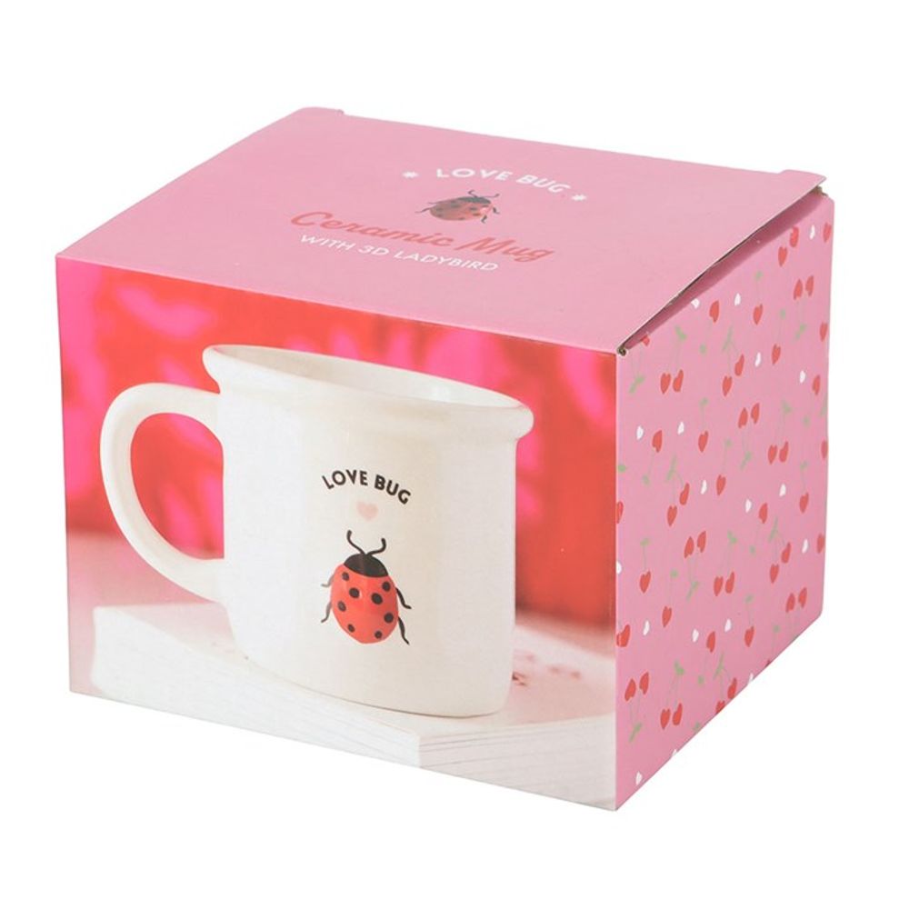 Love Bug Mug with 3D Ladybird N/A