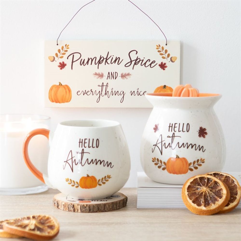 20cm Pumpkin Spice Hanging Sign N/A