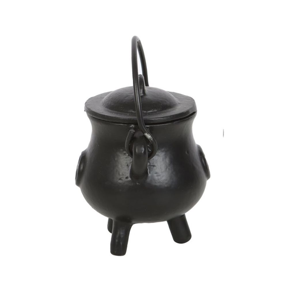 7.5cm Smooth Cast Iron Cauldron with Pentagram N/A