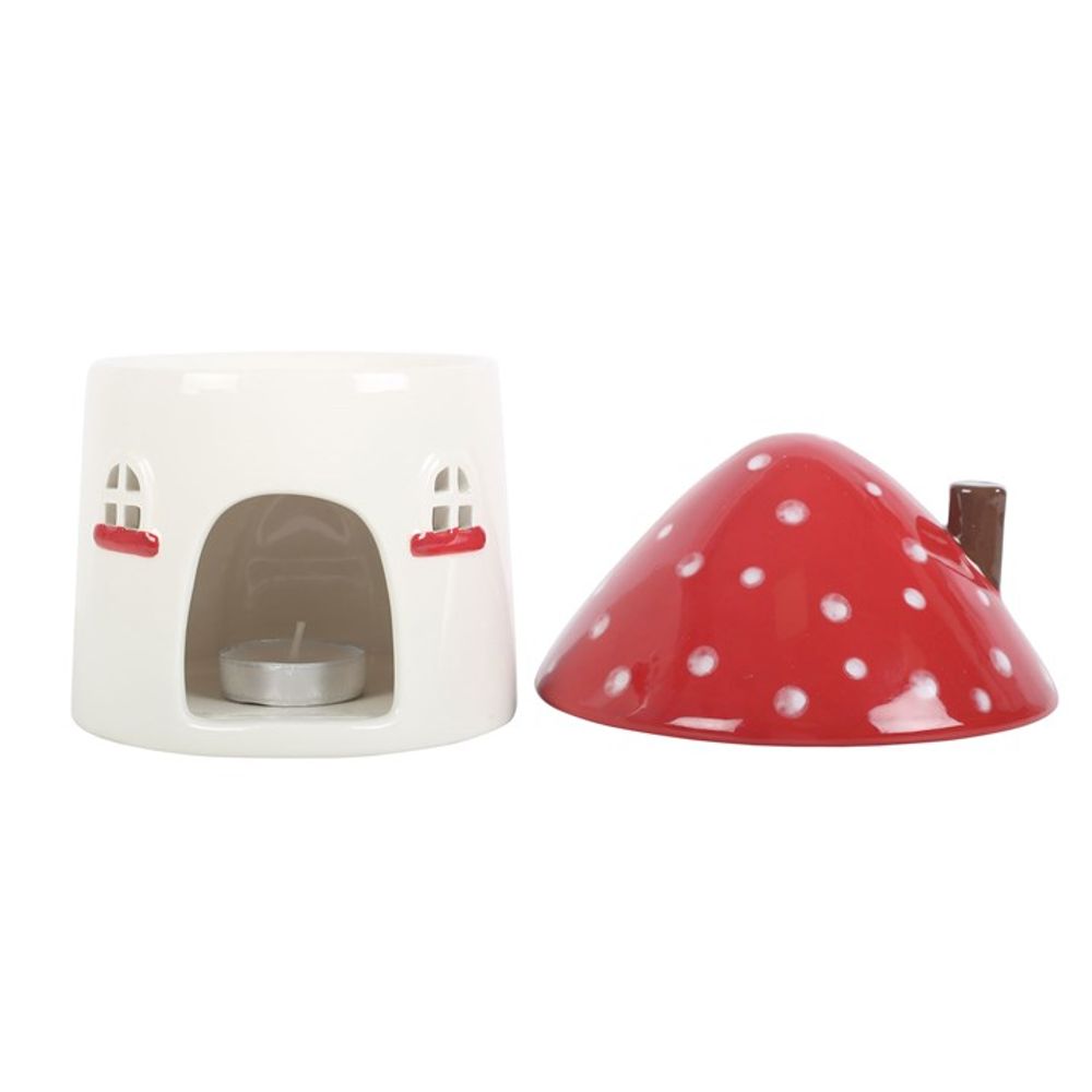 Mushroom House Oil Burner and Wax Warmer N/A