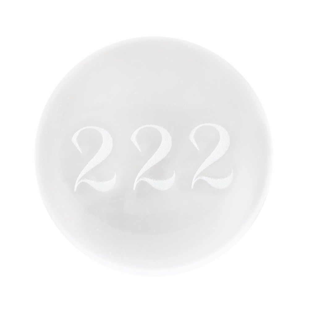 222 Angel Number Crystal Ball N/A