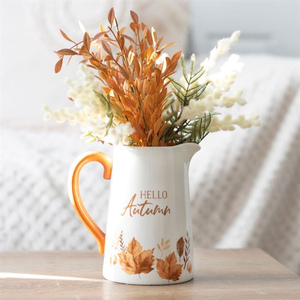 17cm Hello Autumn Ceramic Flower Jug N/A