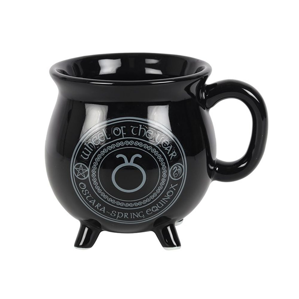 Ostara Colour Changing Cauldron Mug by Anne Stokes N/A