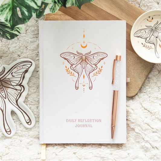 Luna Moth Daily Reflection Journal N/A