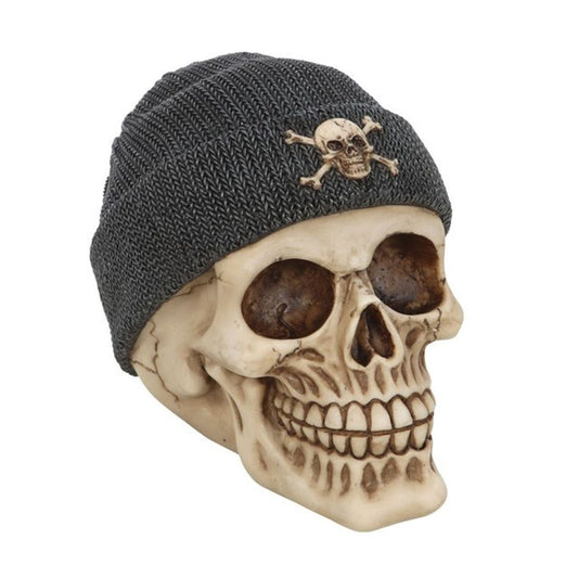 Skull Ornament with Beanie N/A