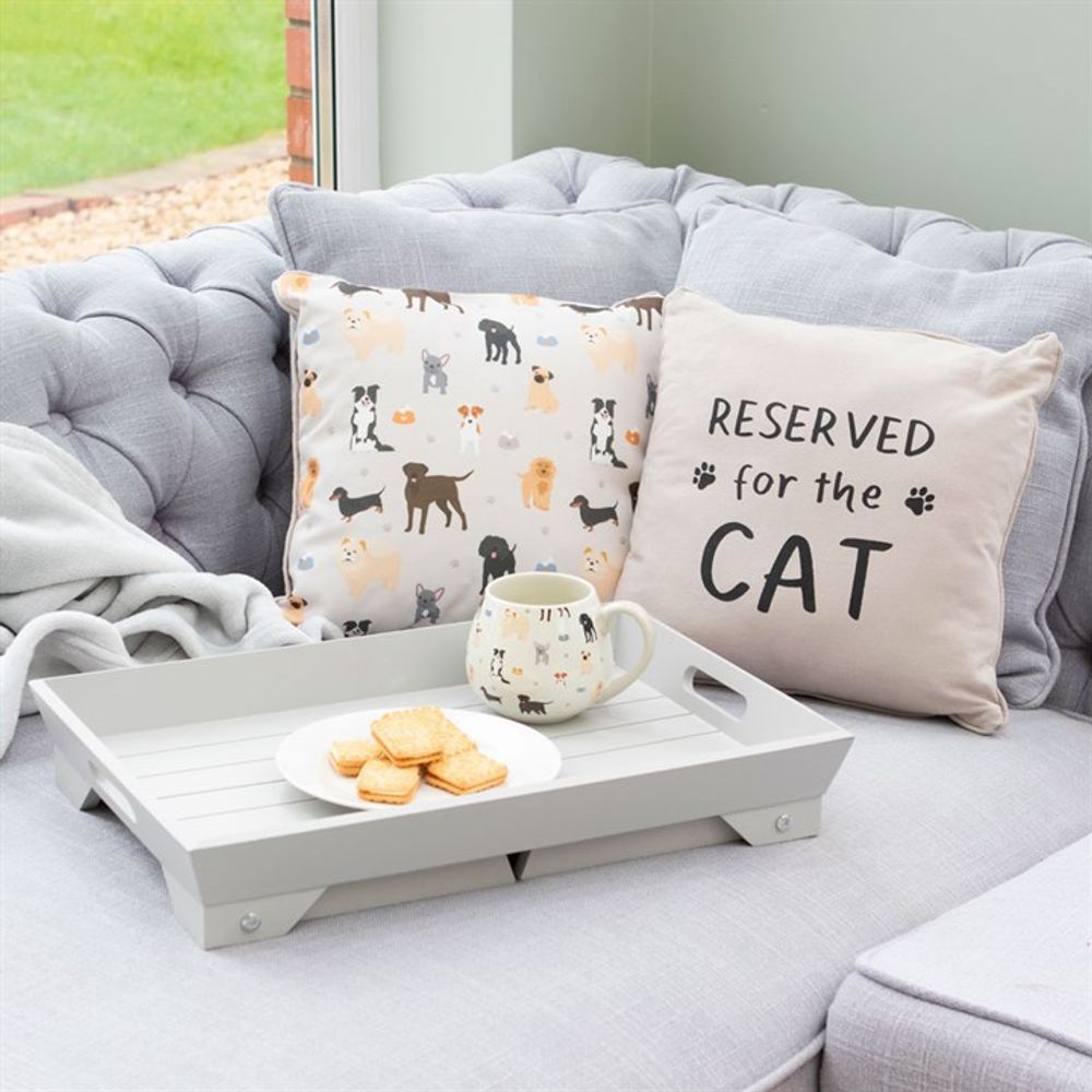 Reserved for the Dog Reversible Cushion N/A