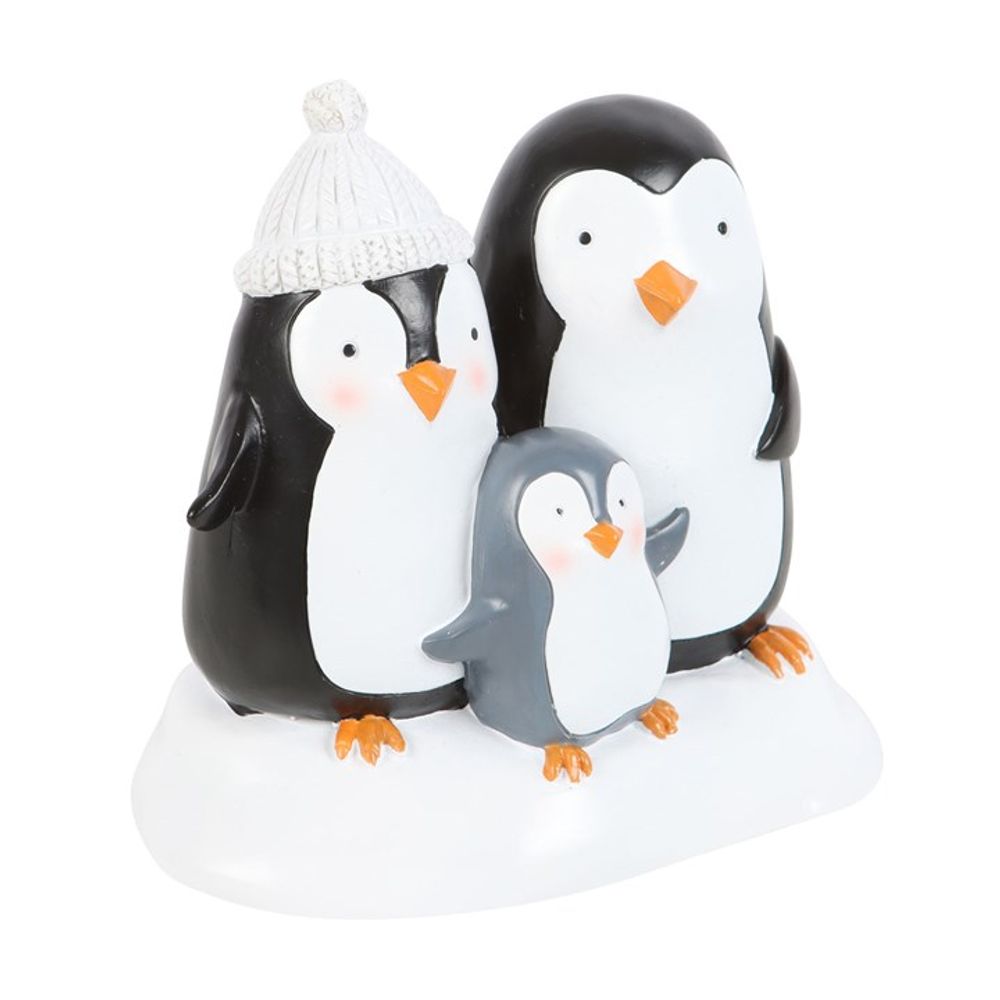 Penguin Family Resin Ornament N/A