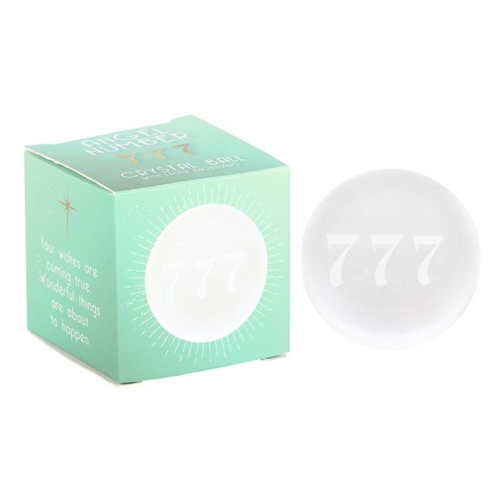 777 Angel Number Crystal Ball N/A