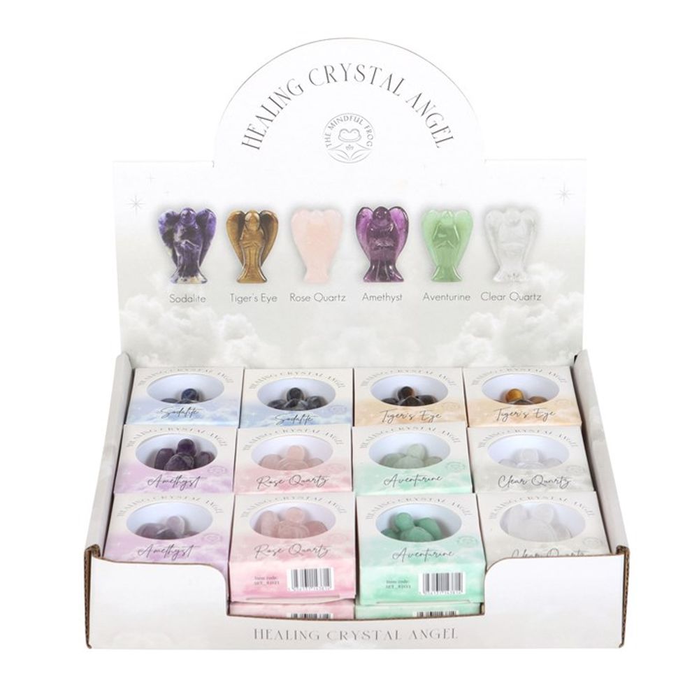 Set of 24 Healing Crystal Angels N/A