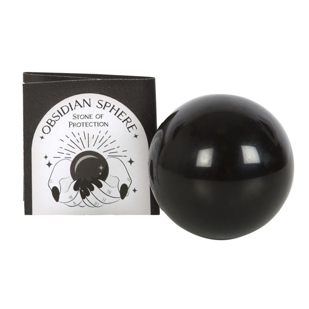 5cm Obsidian Sphere N/A