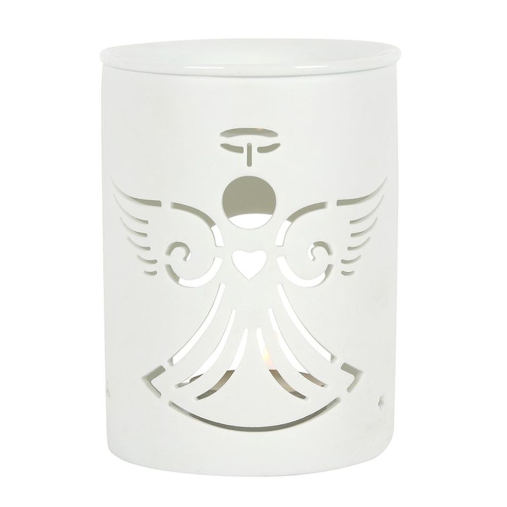 White Angel Cut Out Oil Burner N/A