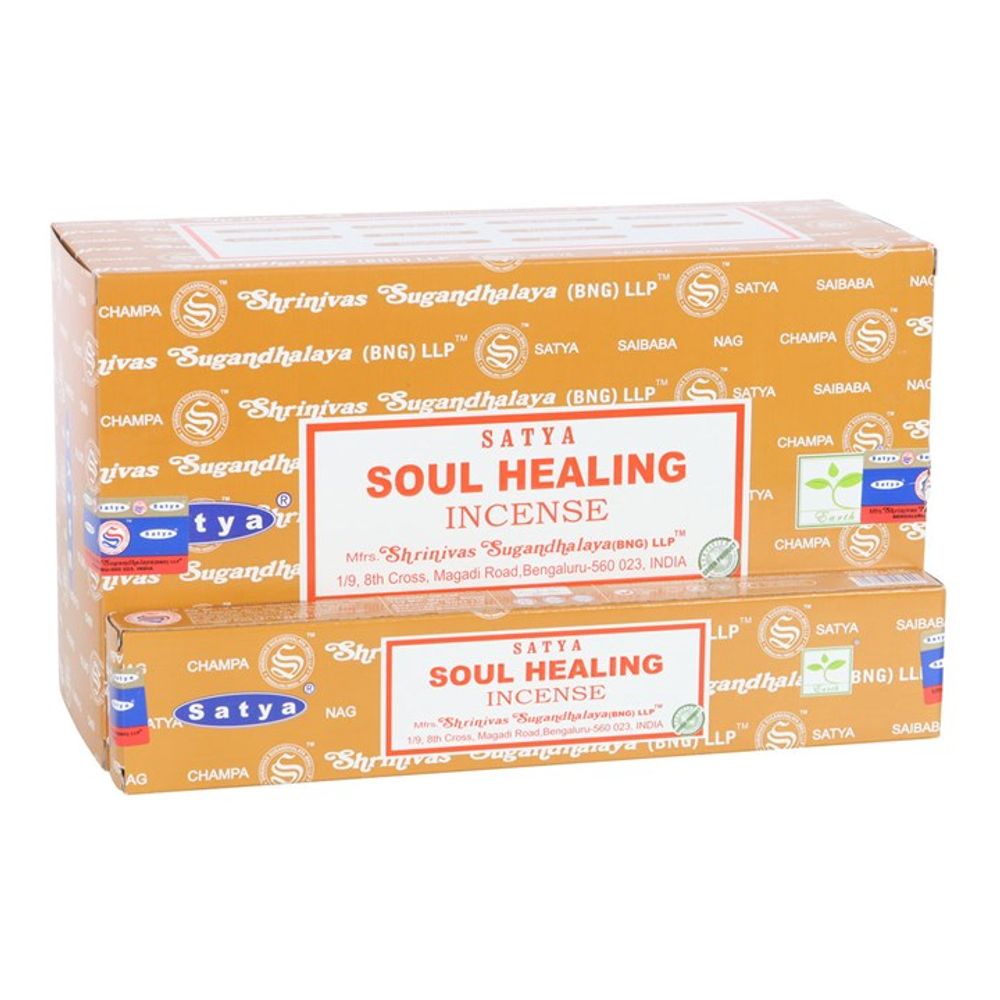 12 Packs of Soul Healing Incense Sticks by Satya N/A