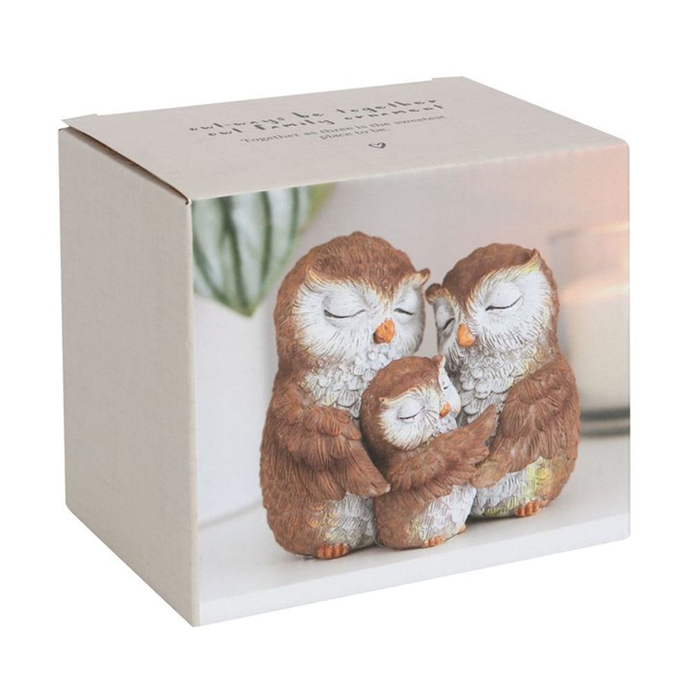 Owl-ways Be Together Owl Family Ornament N/A