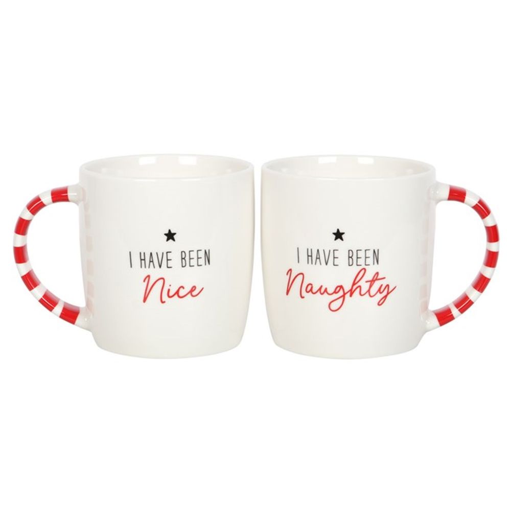 Naughty and Nice Couples Mug Set N/A