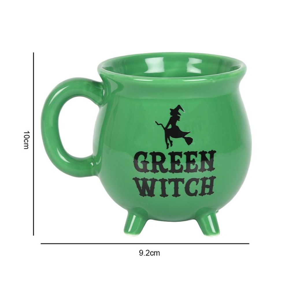 Green Witch Cauldron Mug N/A