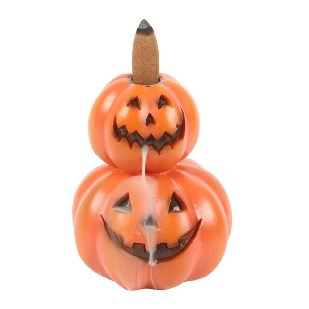 Stacked Pumpkins Backflow Incense Burner N/A