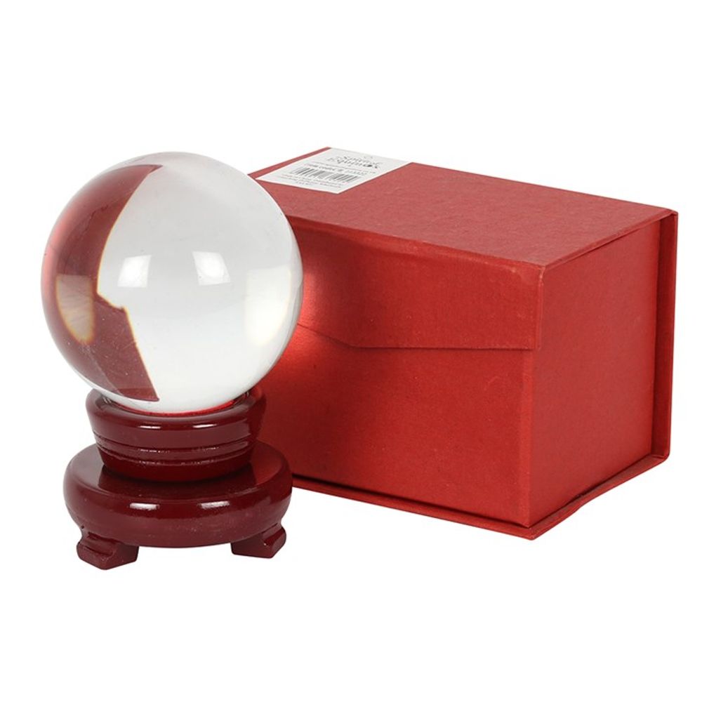 8cm Crystal Ball with Stand N/A