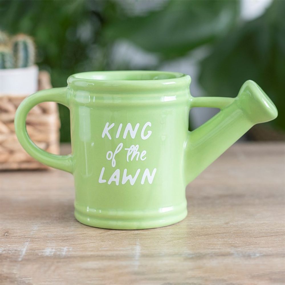 King of the Lawn Watering Can Mug N/A