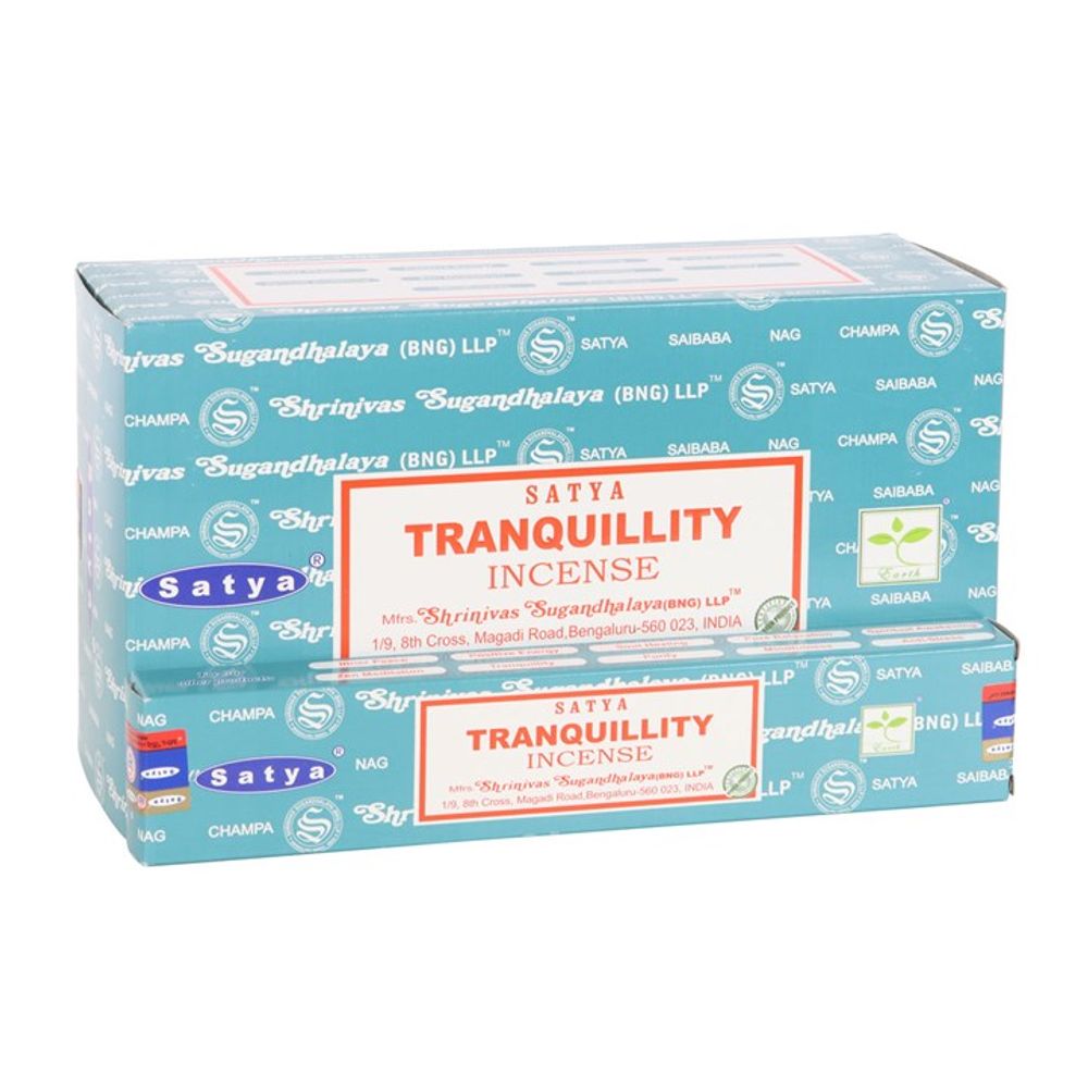 12 Packs of Tranquility Incense Sticks by Satya N/A