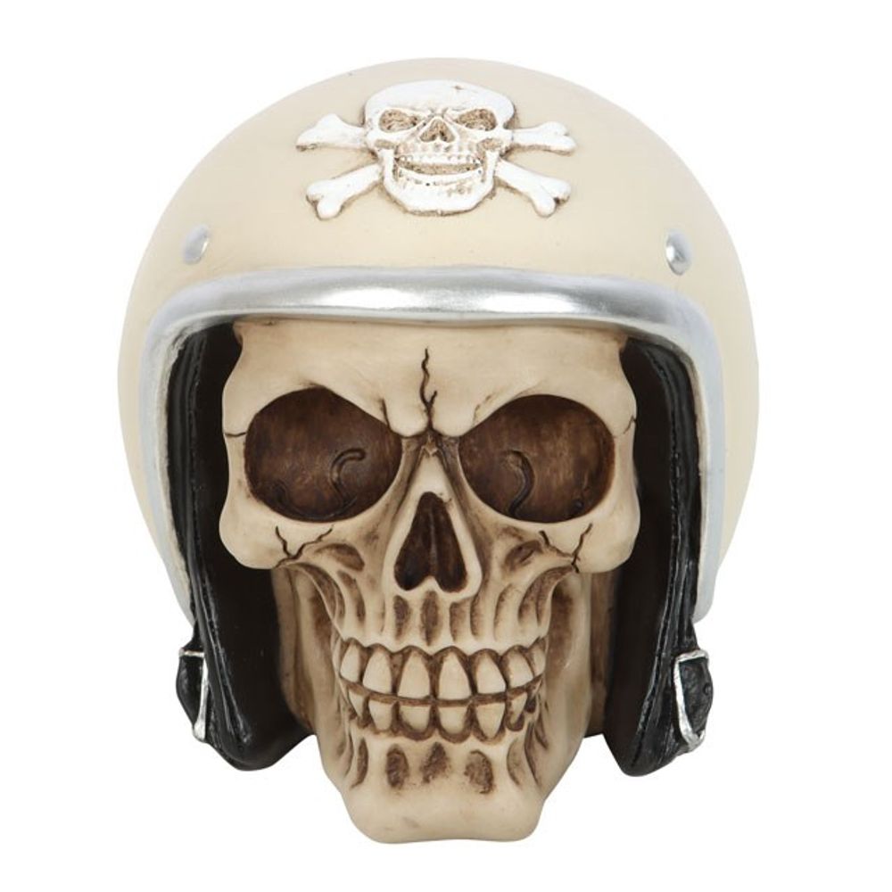 Skull Ornament with Helmet N/A