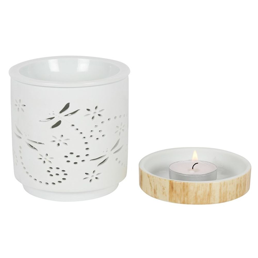 Dragonfly Matte Ceramic Oil Burner N/A