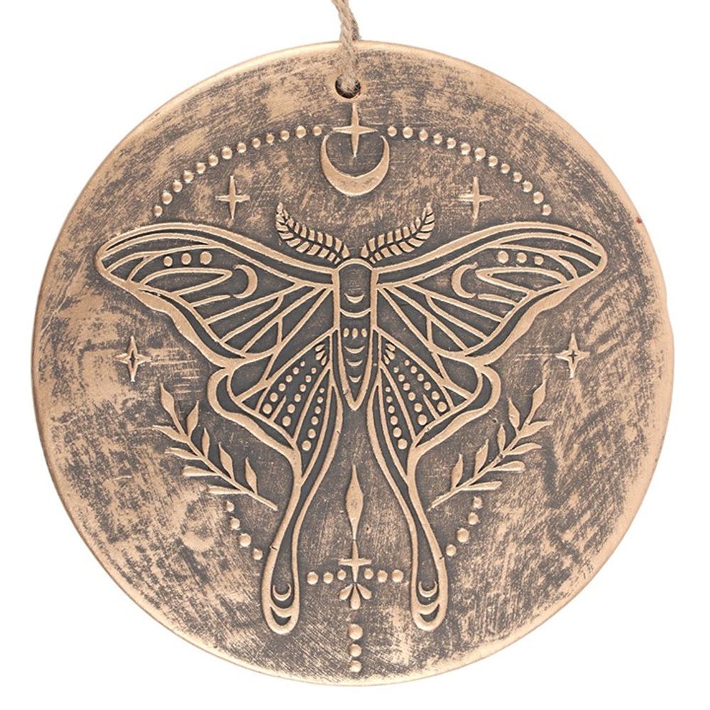 Luna Moth Terracotta Plaque N/A