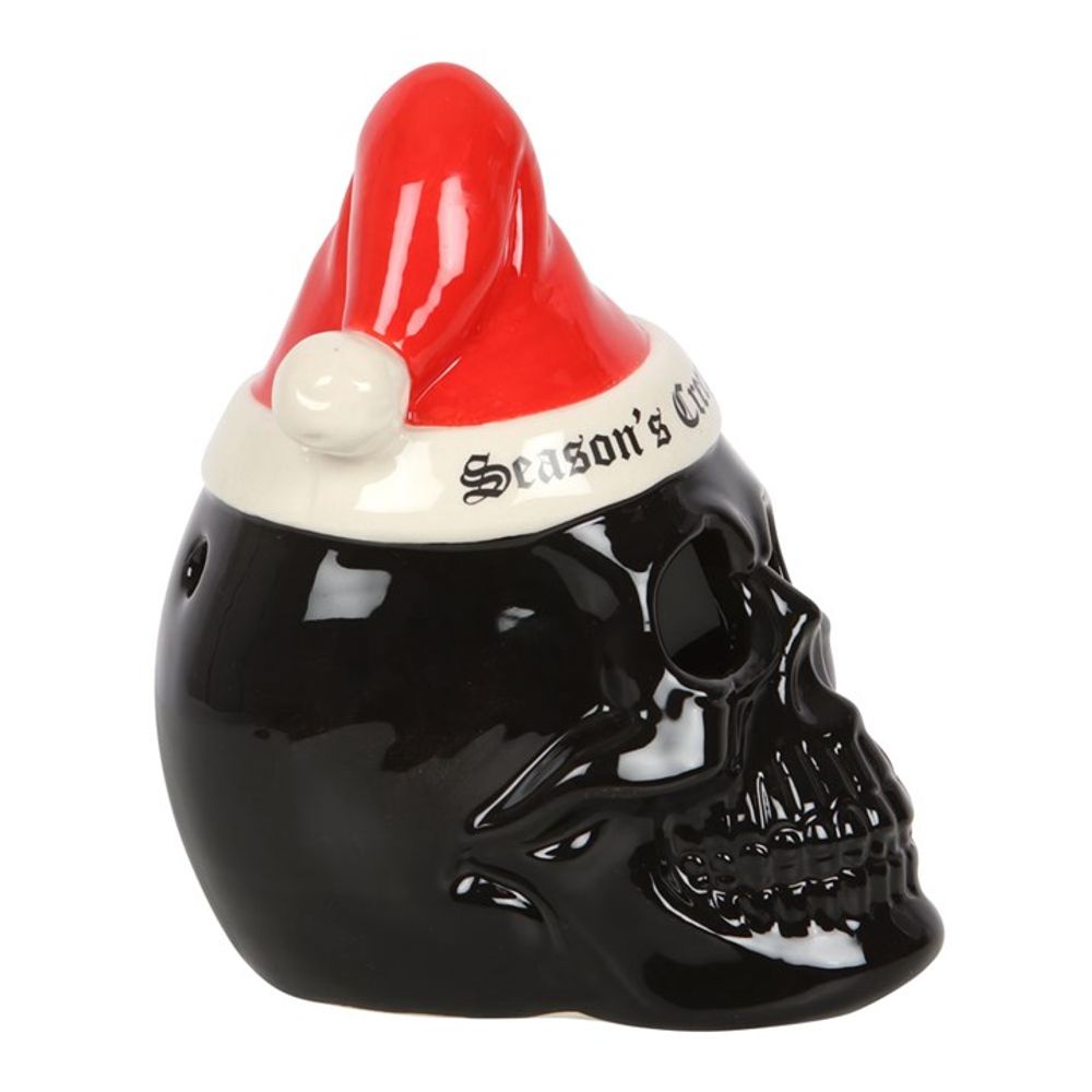 Seasons Creepings Skull Tealight Holder N/A