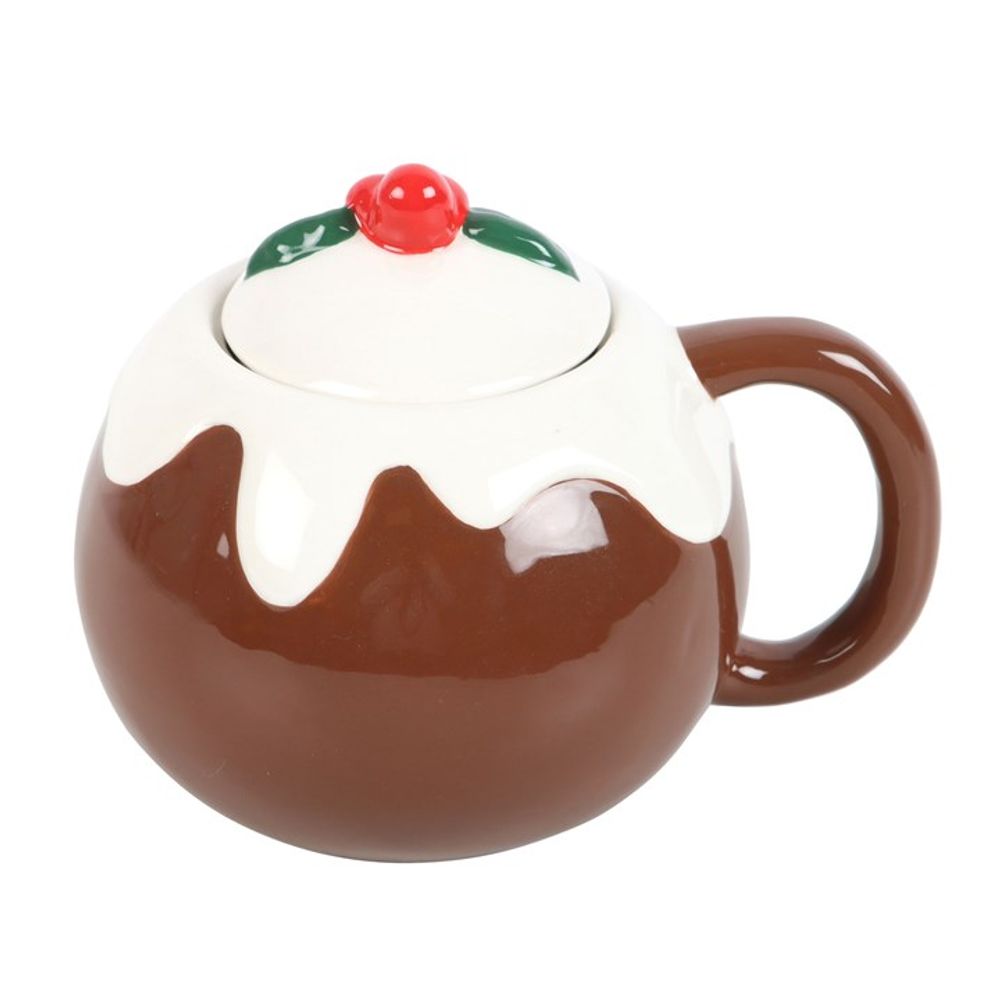 Christmas Pudding Shaped Mug N/A