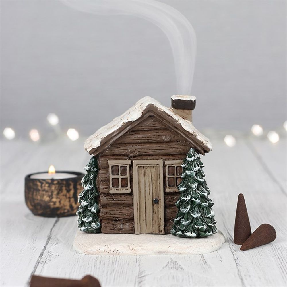 Log Cabin Incense Cone Burner N/A