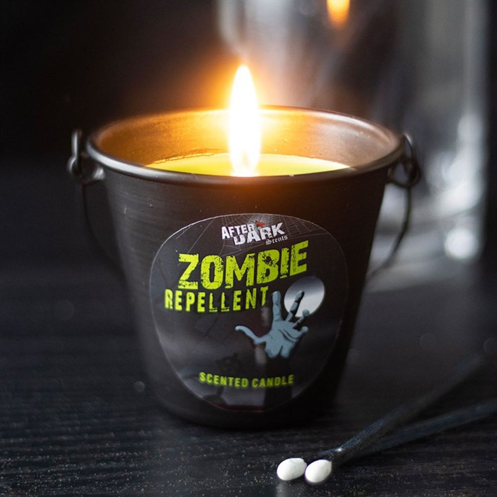 Zombie Repellent Candle Bucket N/A