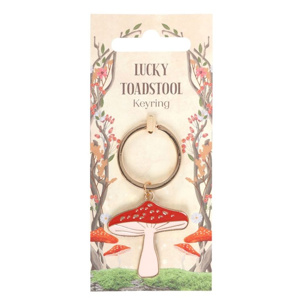 Lucky Toadstool Keyring N/A