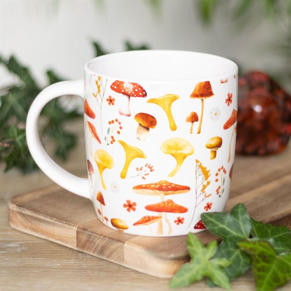 All Over Mushroom Print Mug N/A