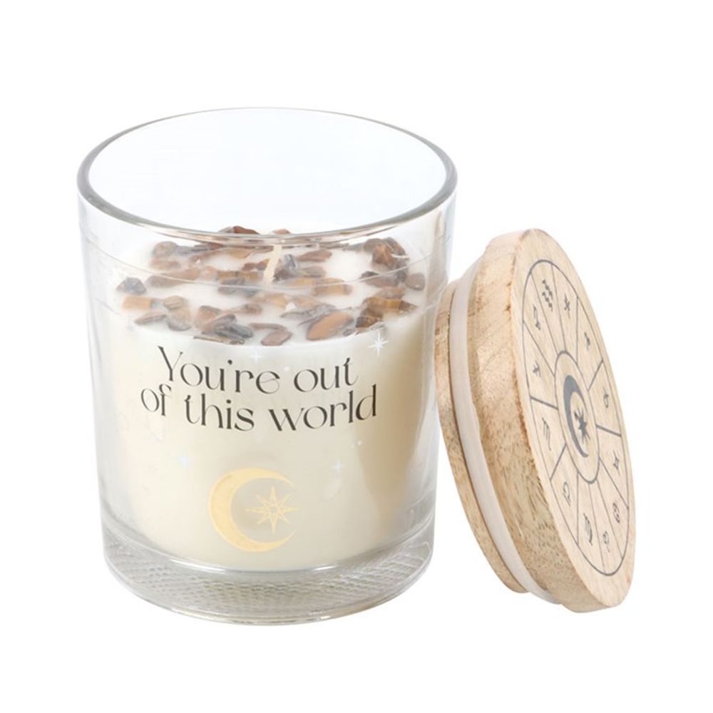 Vanilla Stardust Crystal Chip Candle N/A