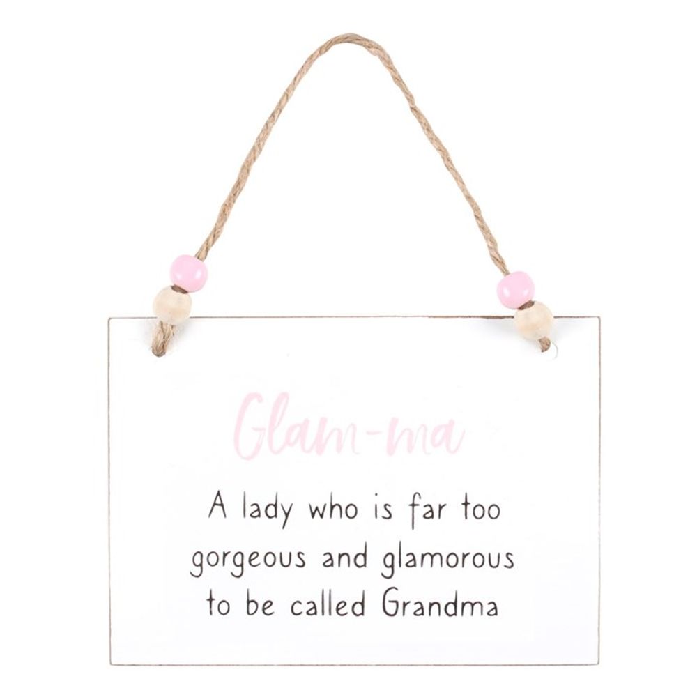 Glam-ma Hanging Sign N/A