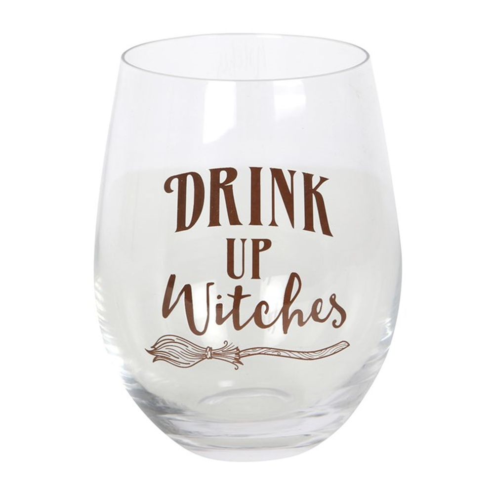 Drink Up Witches Stemless Glass N/A