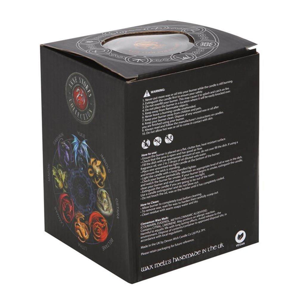 Litha Wax Melt Burner Gift Set by Anne Stokes N/A