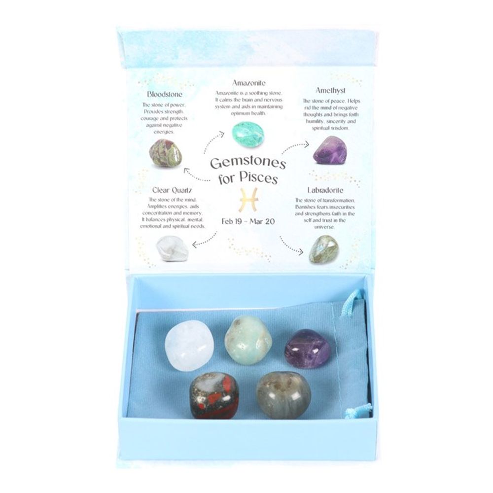 Pisces Crystal Tumblestone Set N/A