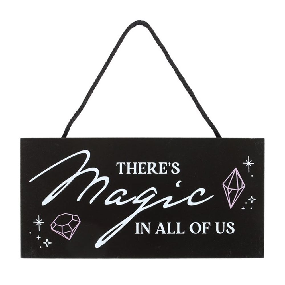 There's Magic in All of Us Witchy Hanging Sign N/A