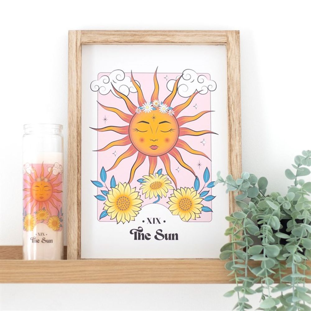 The Sun Celestial Framed Wall Print N/A