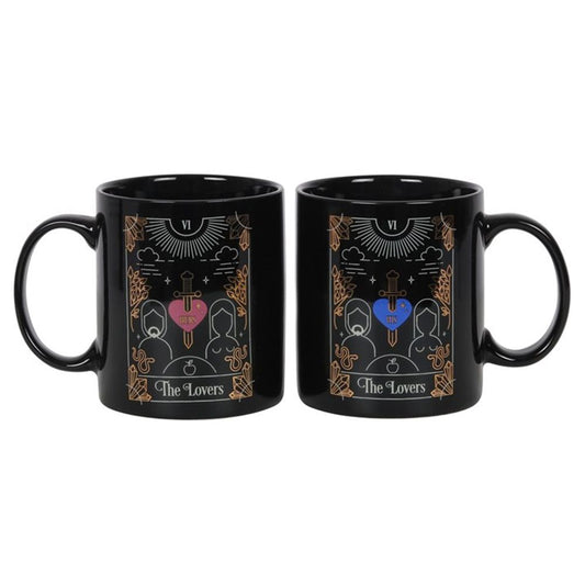 The Lovers Tarot Couples Mug Set N/A