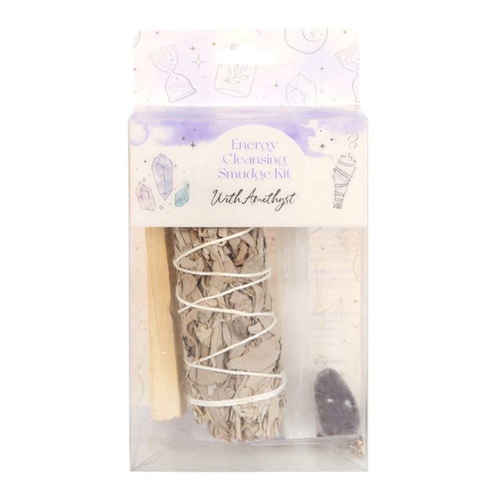 Smudge Kit with Amethyst Crystal N/A