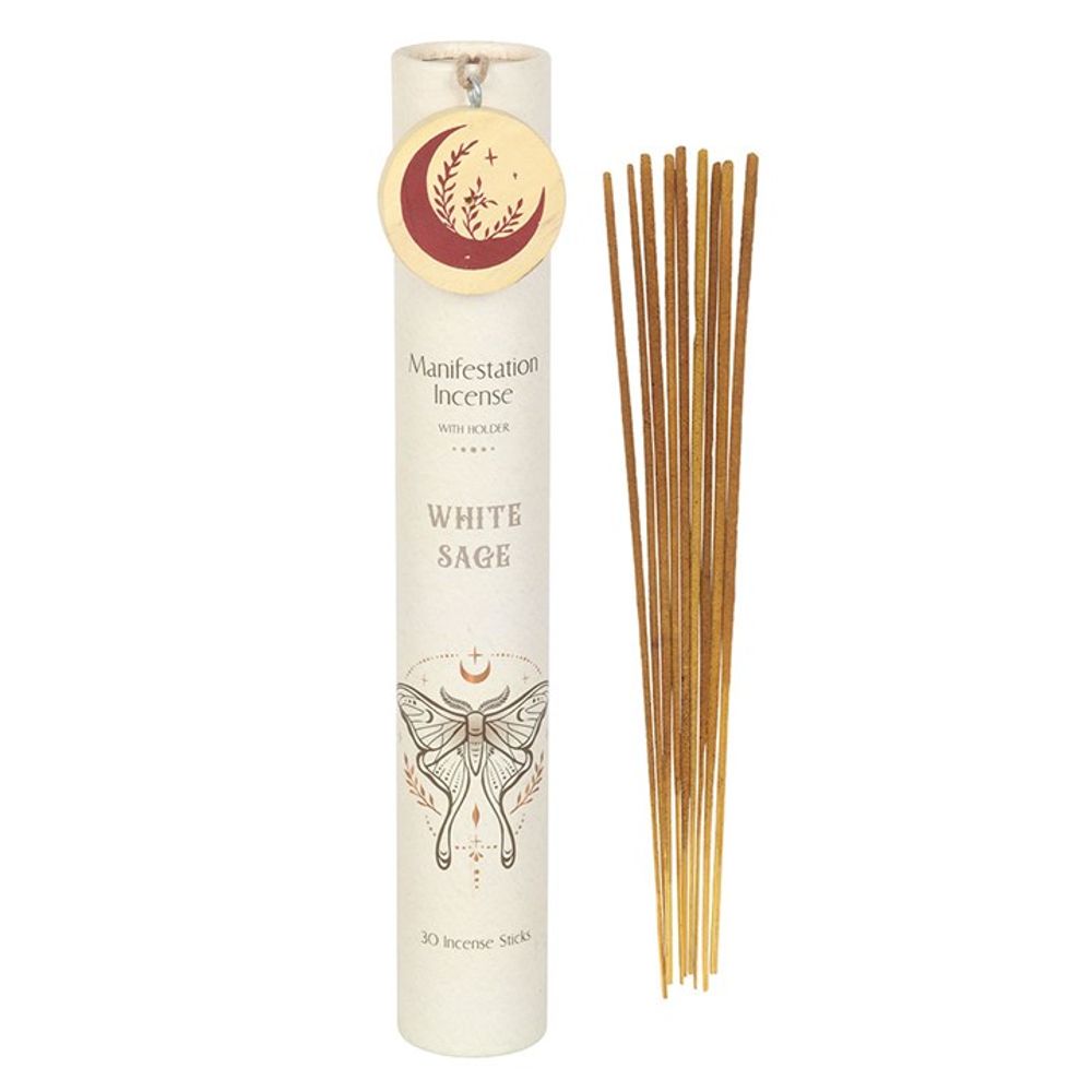 Set of 12 White Sage Manifestation Incense Stick Gift Sets N/A