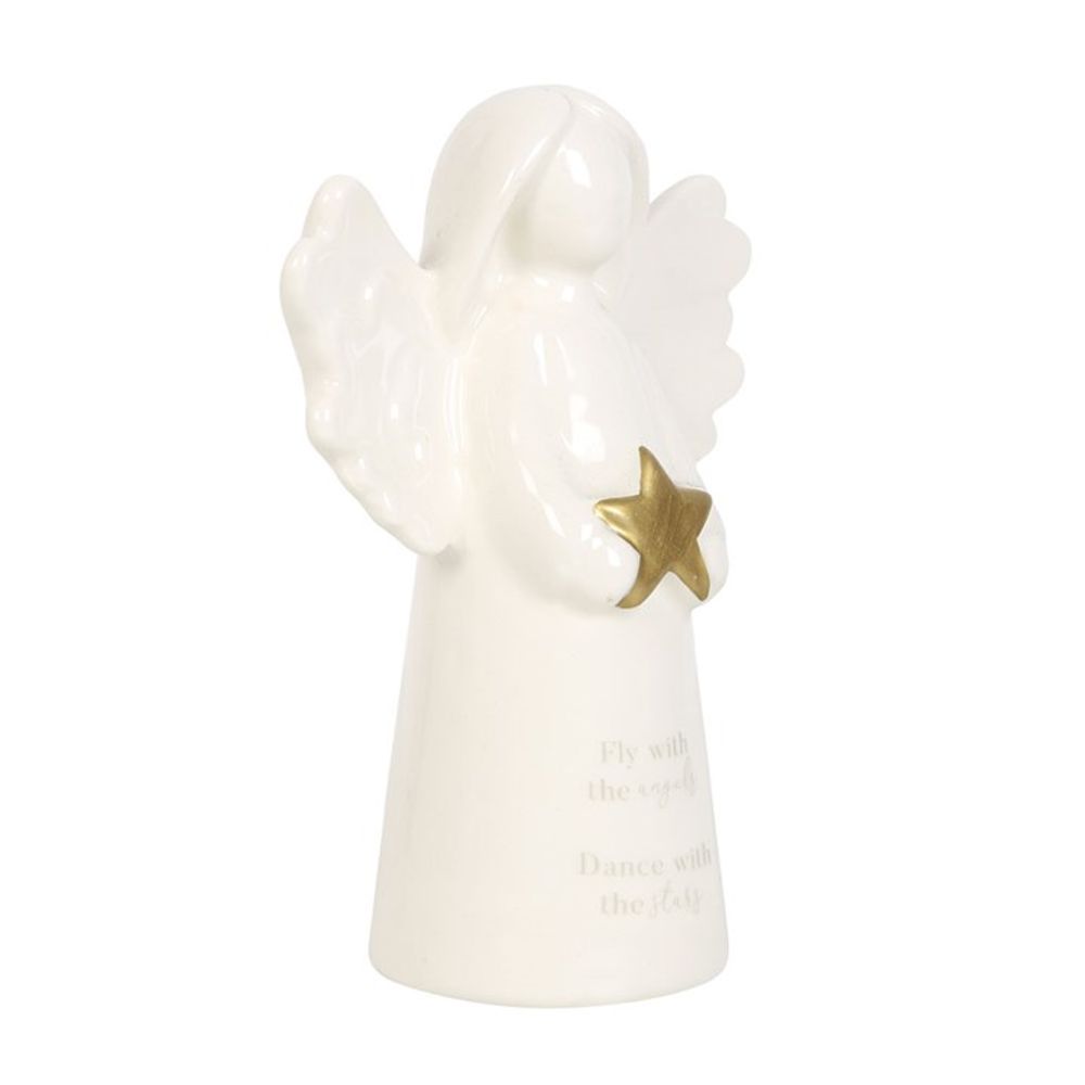 Fly With The Angels Sentiment Angel Ornament N/A